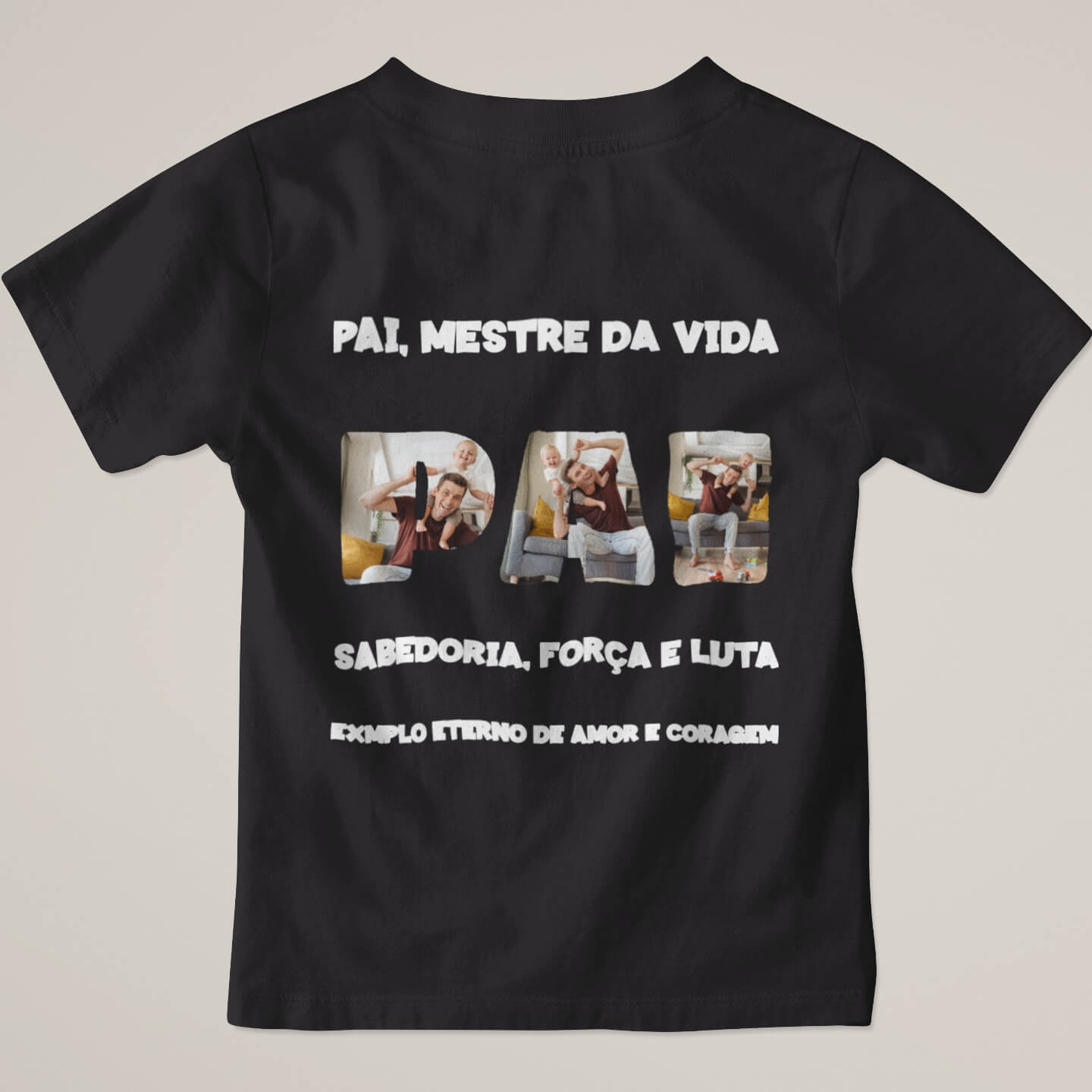 Camiseta Pai, Mestre da Vida
