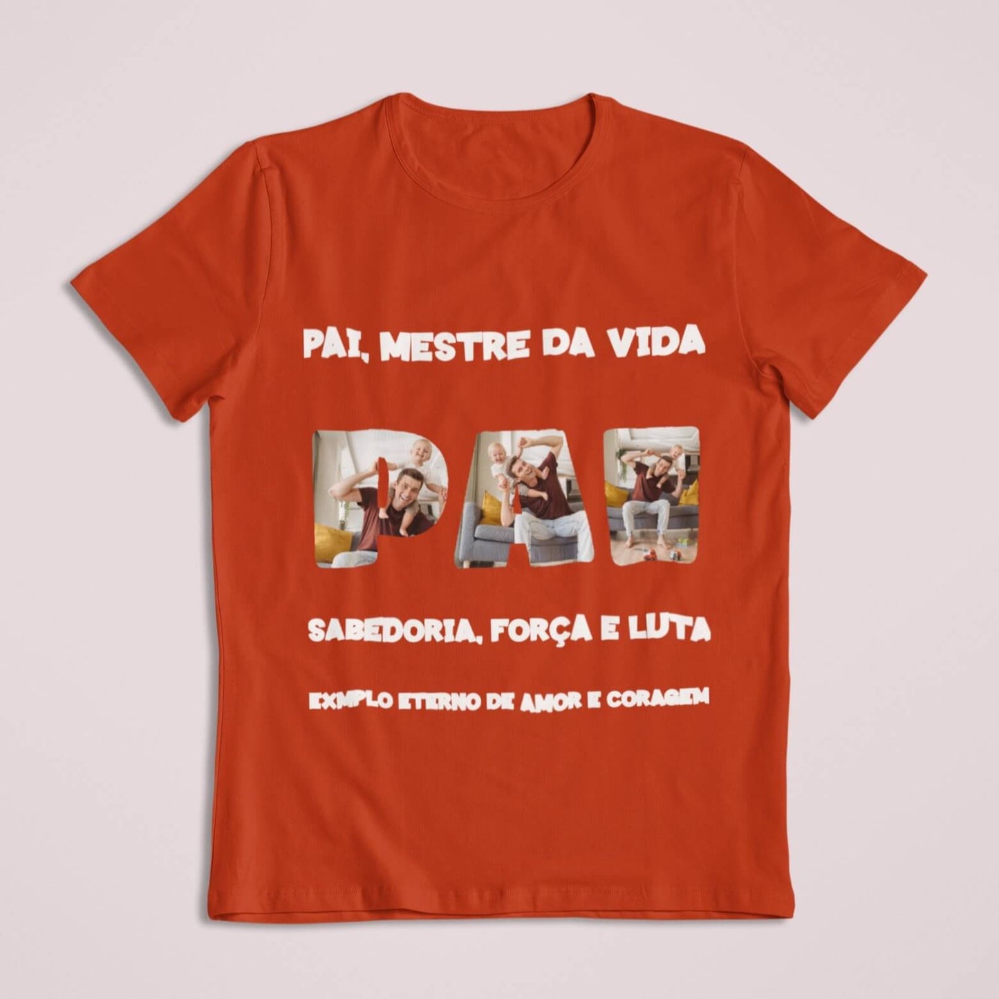Camiseta Pai, Mestre da Vida