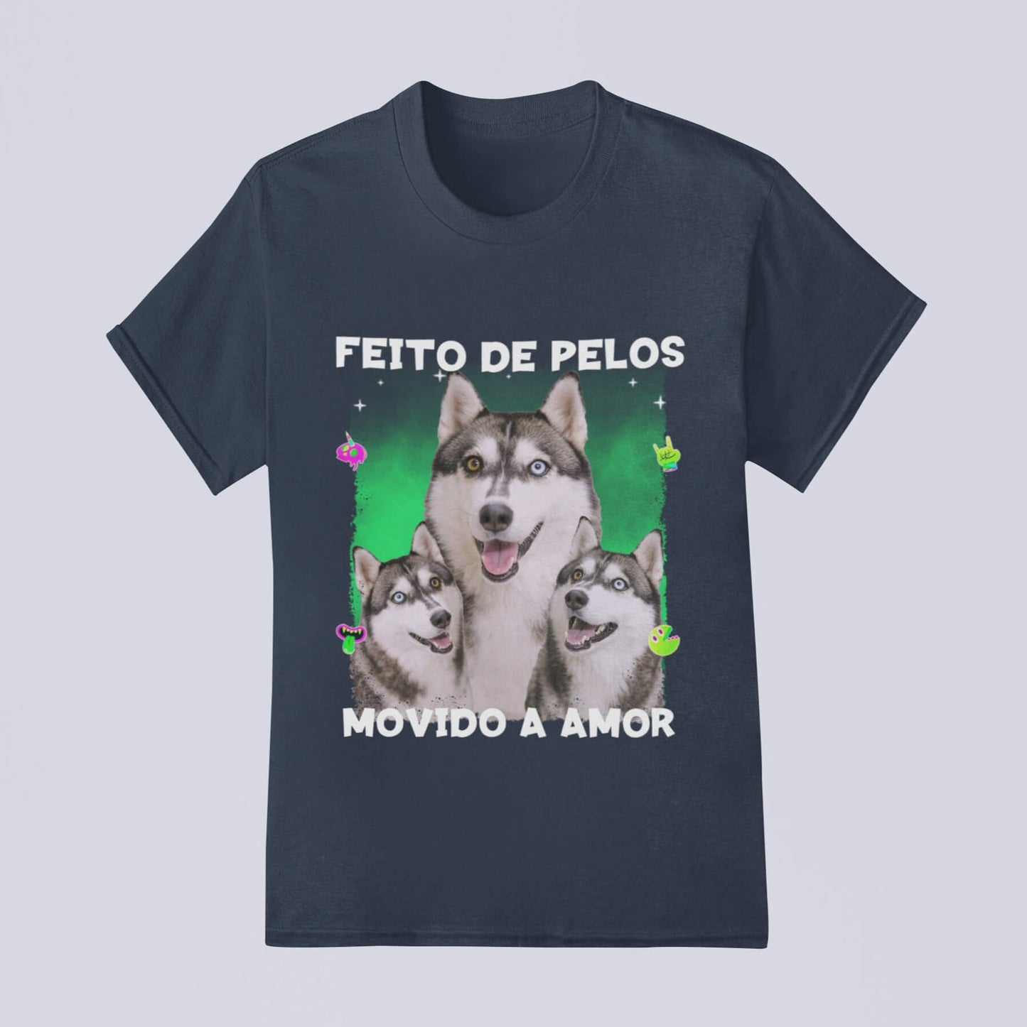 Camiseta Pelos & Amor