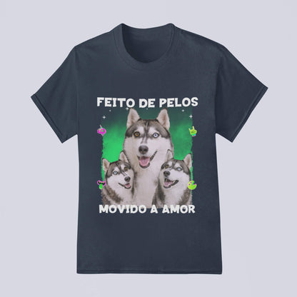 Camiseta Pelos & Amor