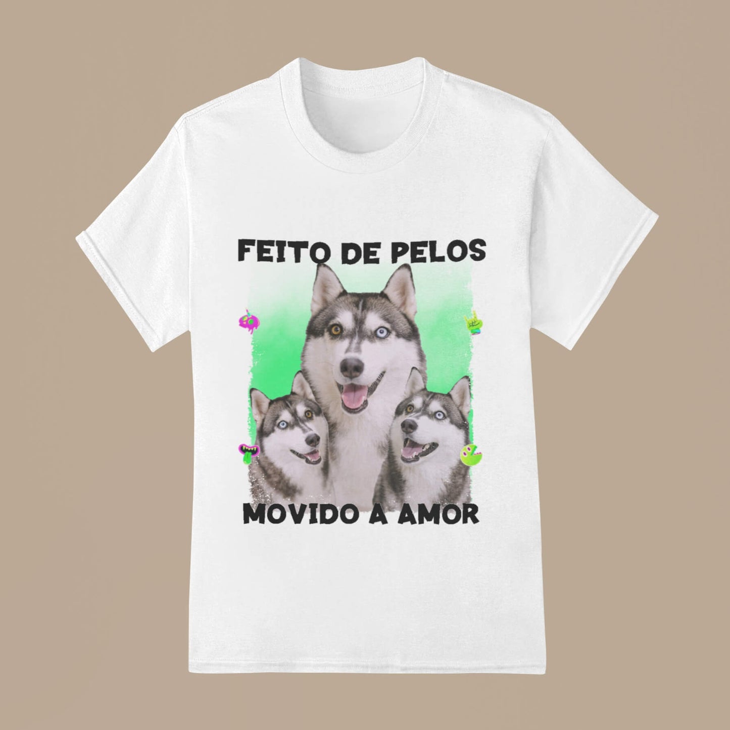 Camiseta Pelos & Amor