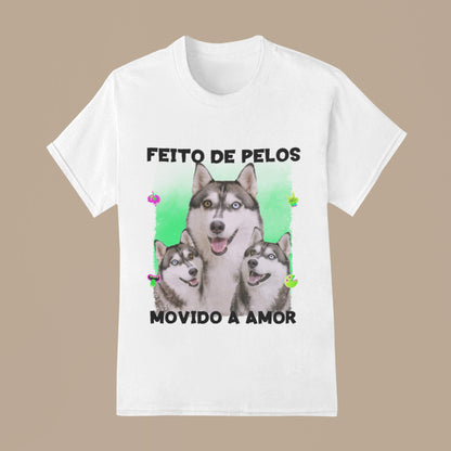 Camiseta Pelos & Amor