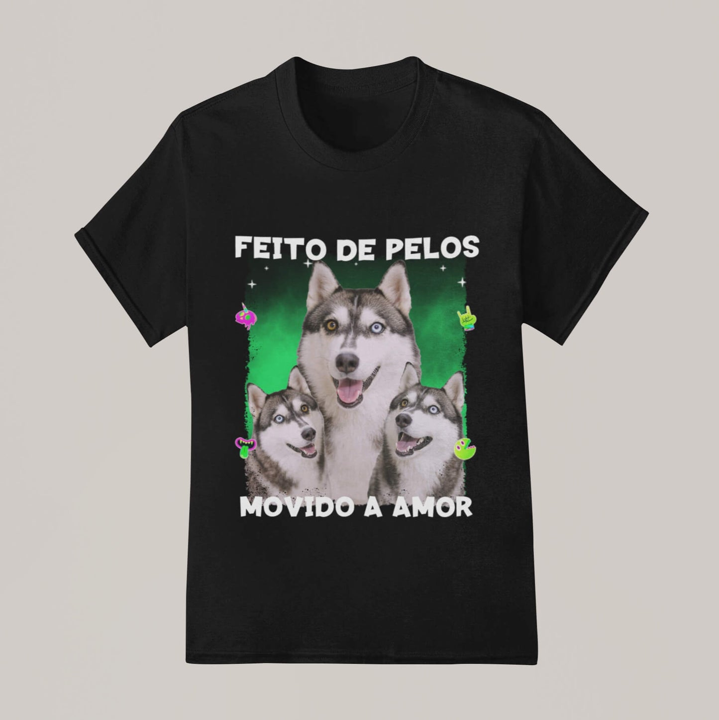 Camiseta Pelos & Amor