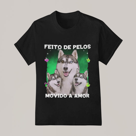 Camiseta Pelos & Amor