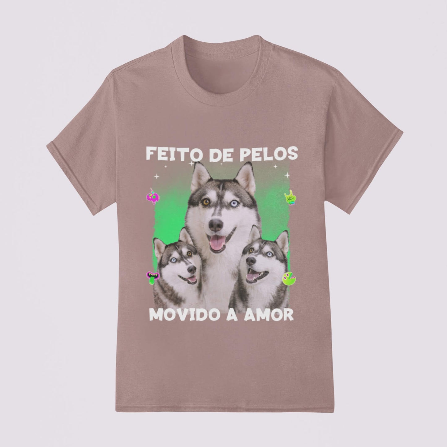 Camiseta Pelos & Amor