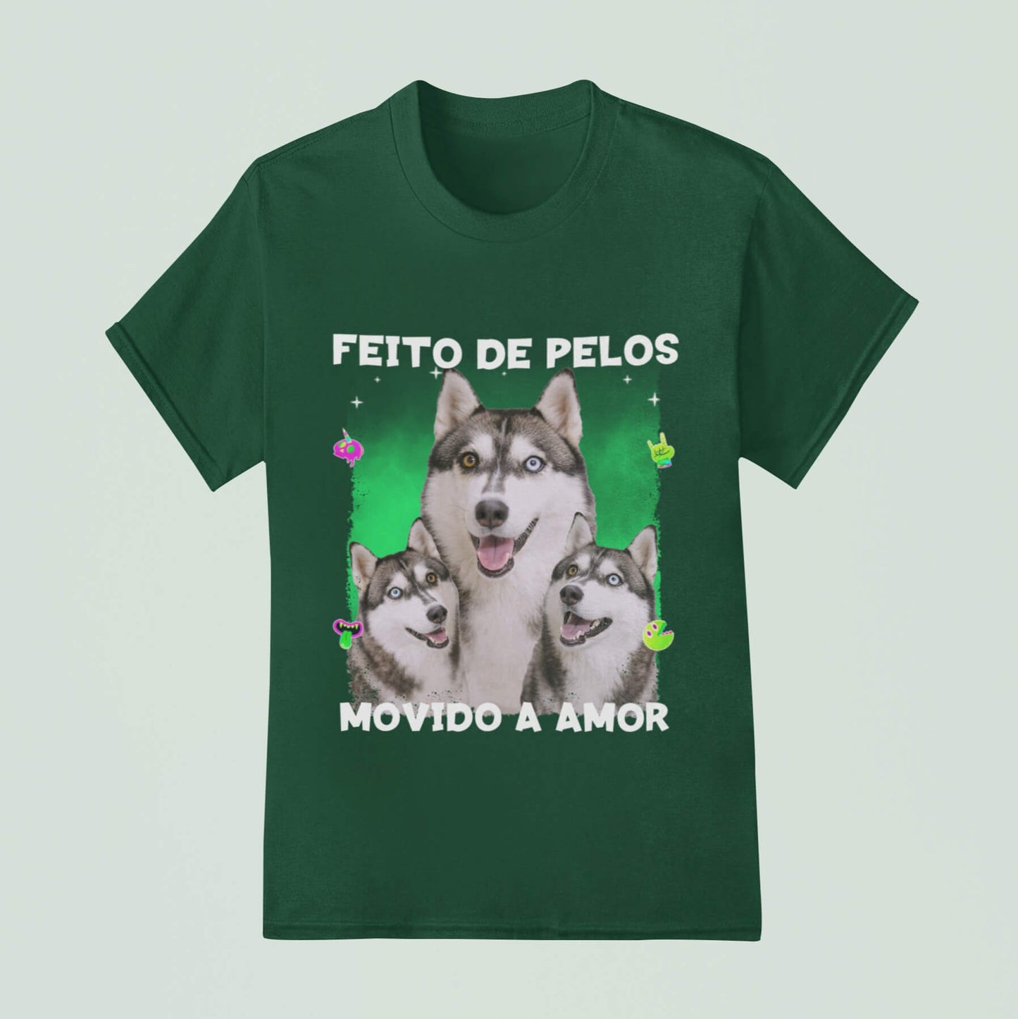 Camiseta Pelos & Amor