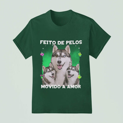 Camiseta Pelos & Amor