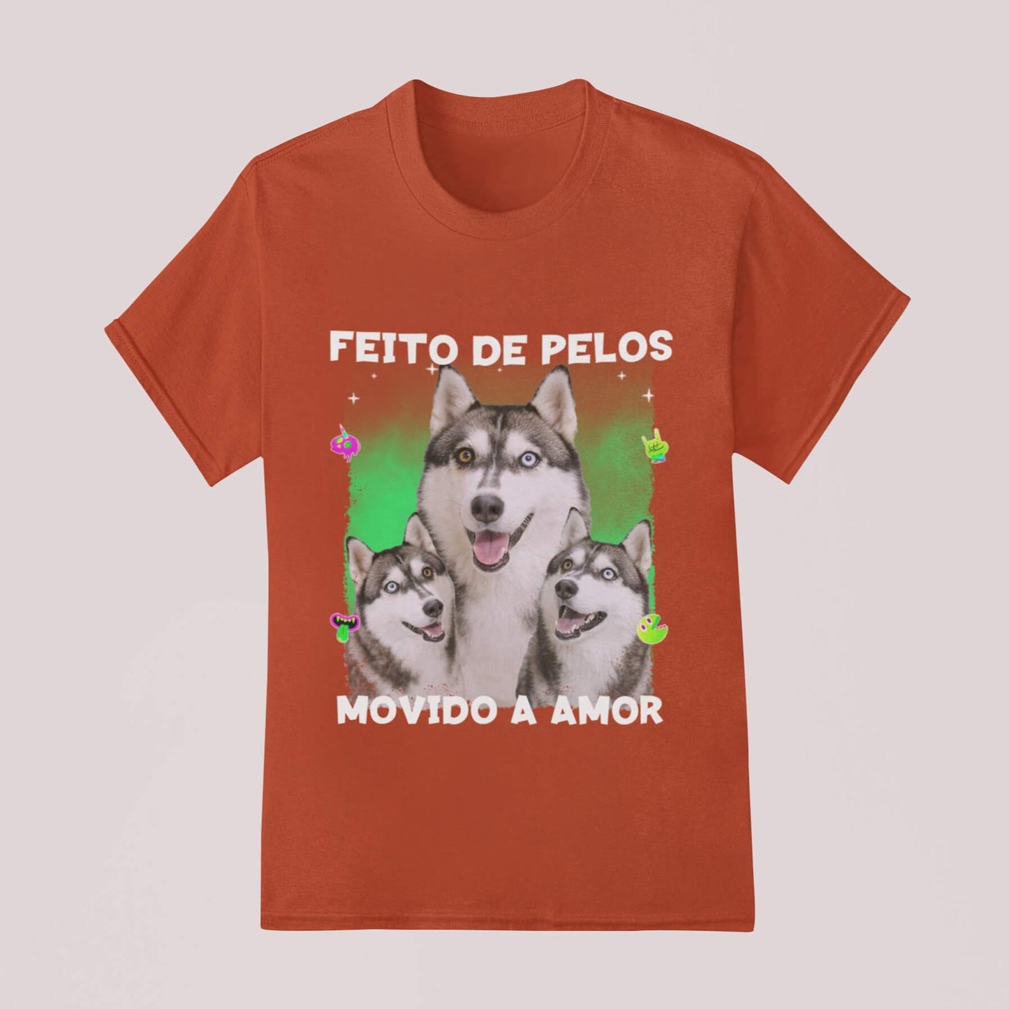 Camiseta Pelos & Amor
