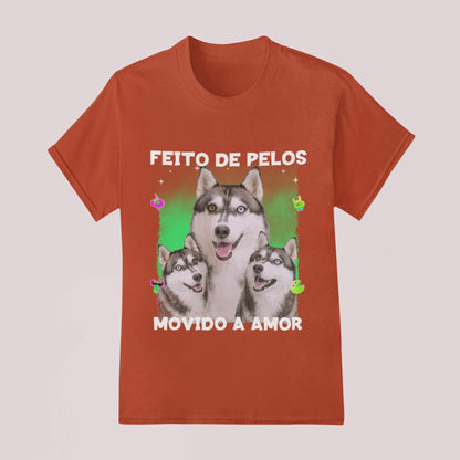 Camiseta Pelos & Amor