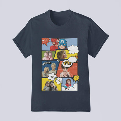 Camiseta Aventura em Quadrinhos