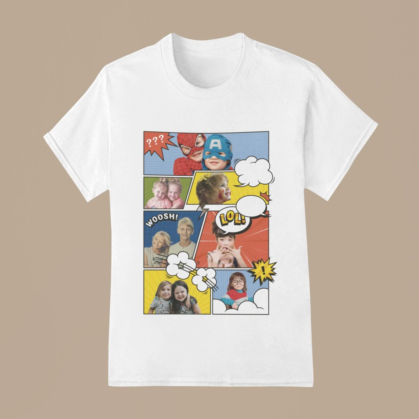 Camiseta Aventura em Quadrinhos