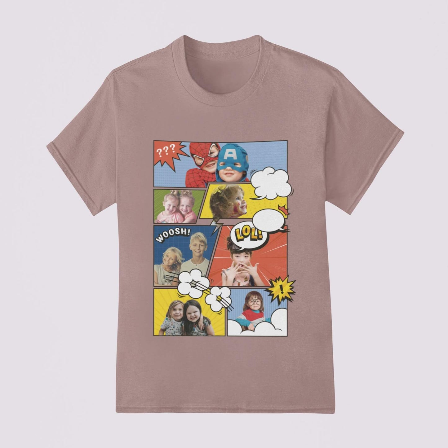 Camiseta Aventura em Quadrinhos