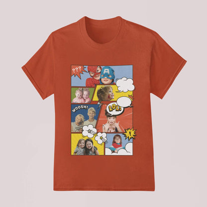 Camiseta Aventura em Quadrinhos
