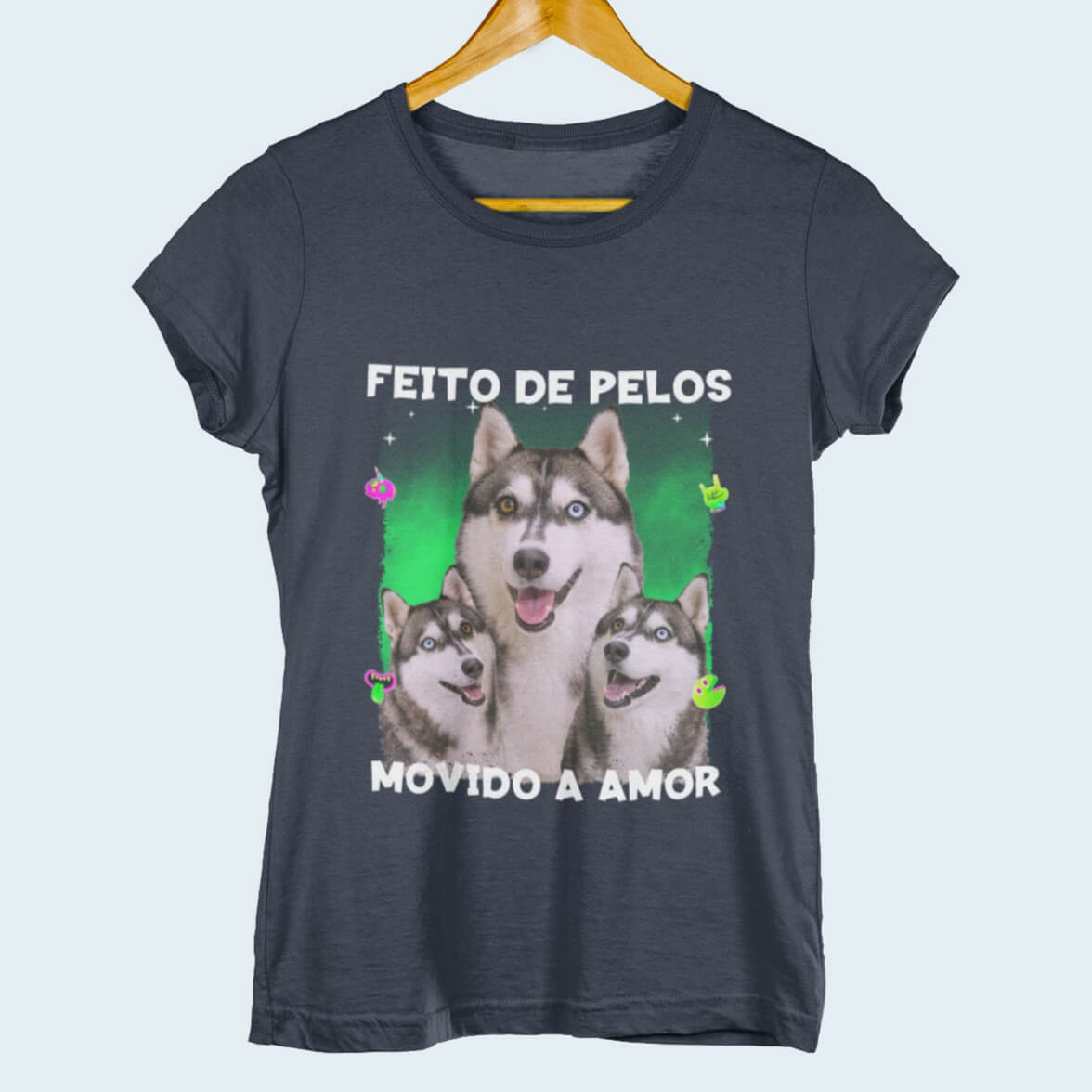 Camiseta Pelos & Amor