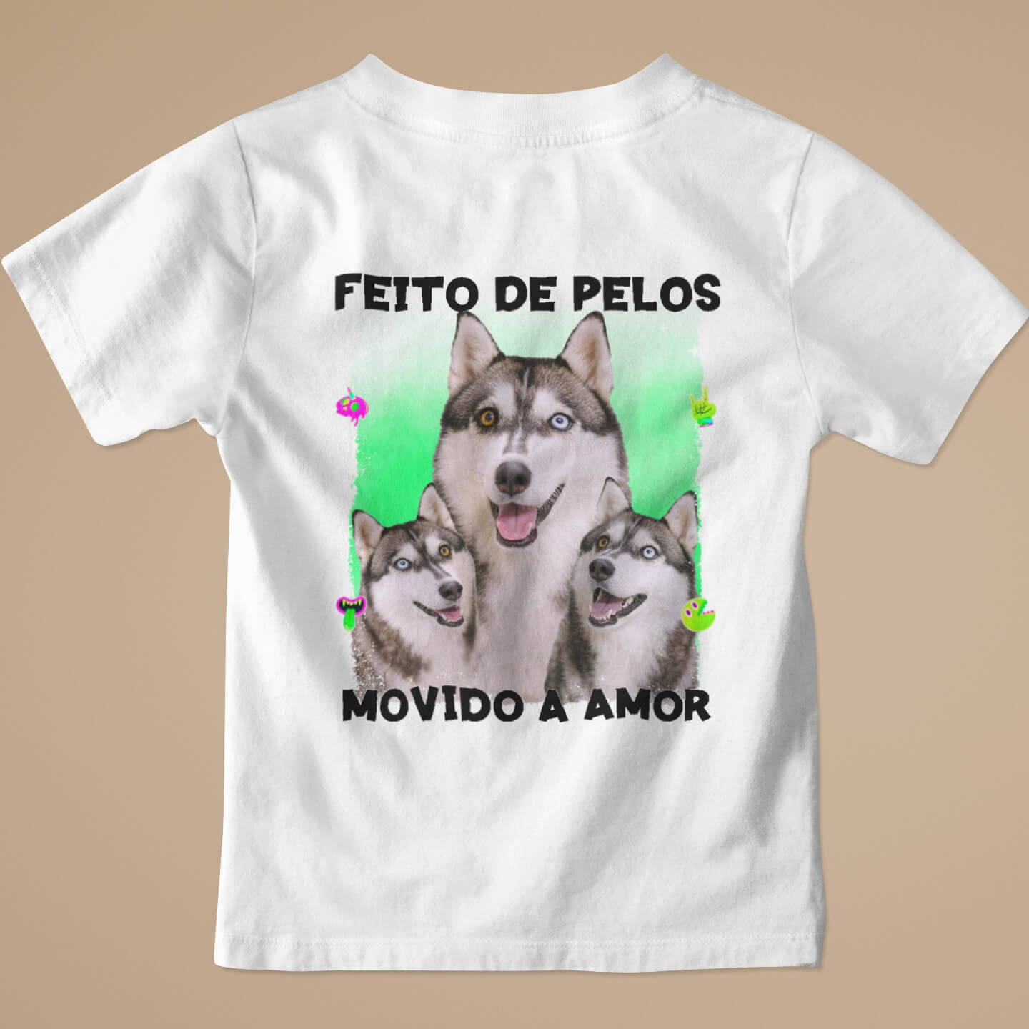 Camiseta Pelos & Amor