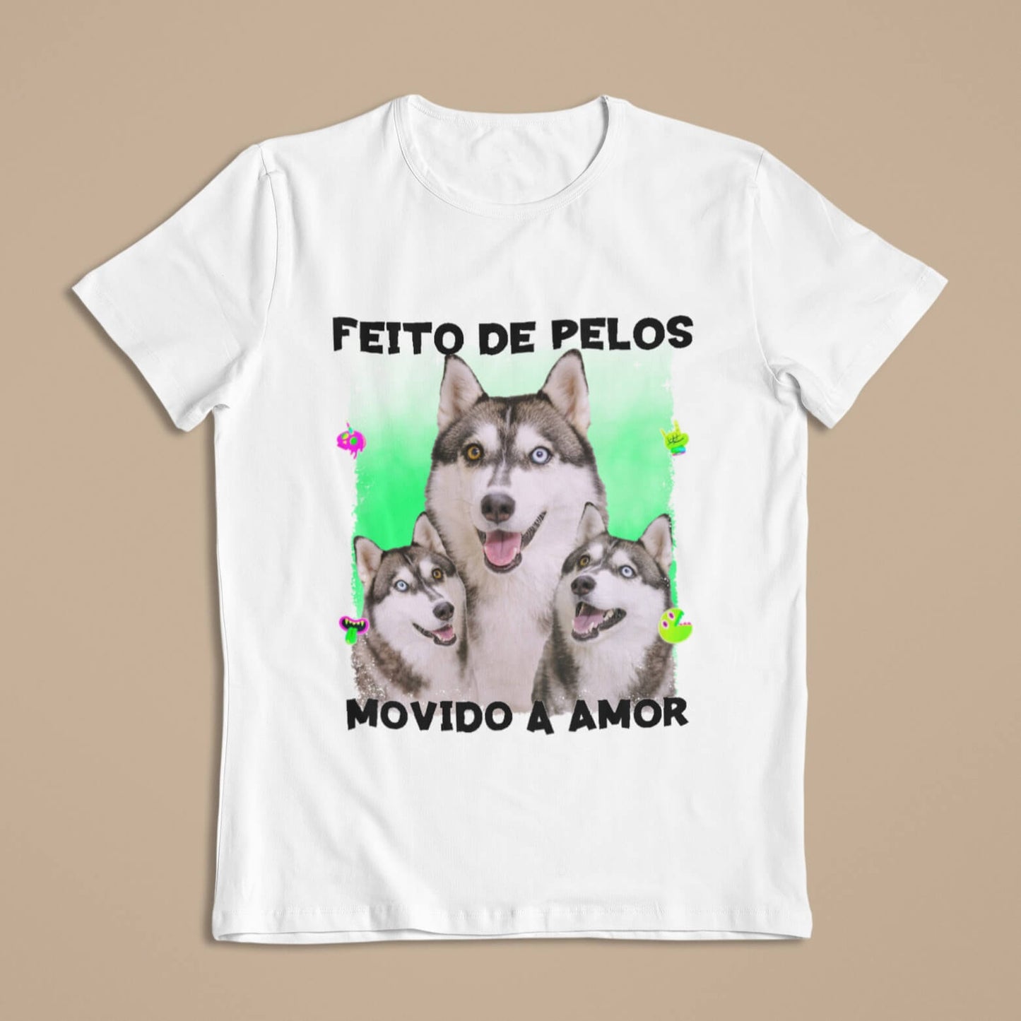 Camiseta Pelos & Amor