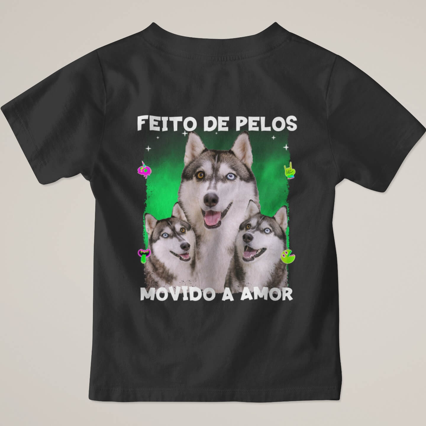 Camiseta Pelos & Amor