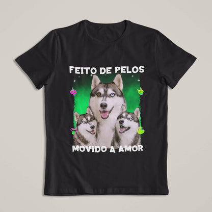 Camiseta Pelos & Amor