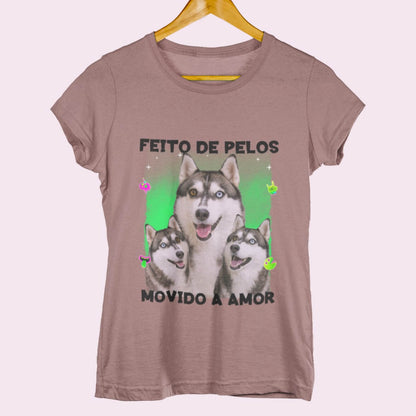 Camiseta Pelos & Amor