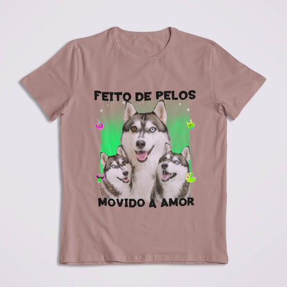 Camiseta Pelos & Amor