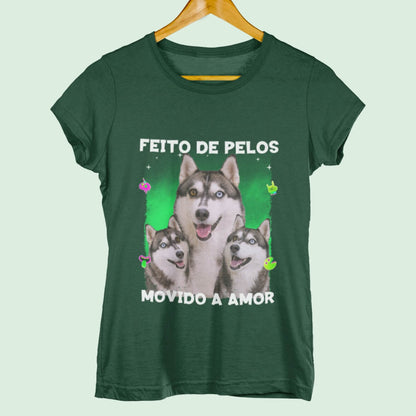 Camiseta Pelos & Amor
