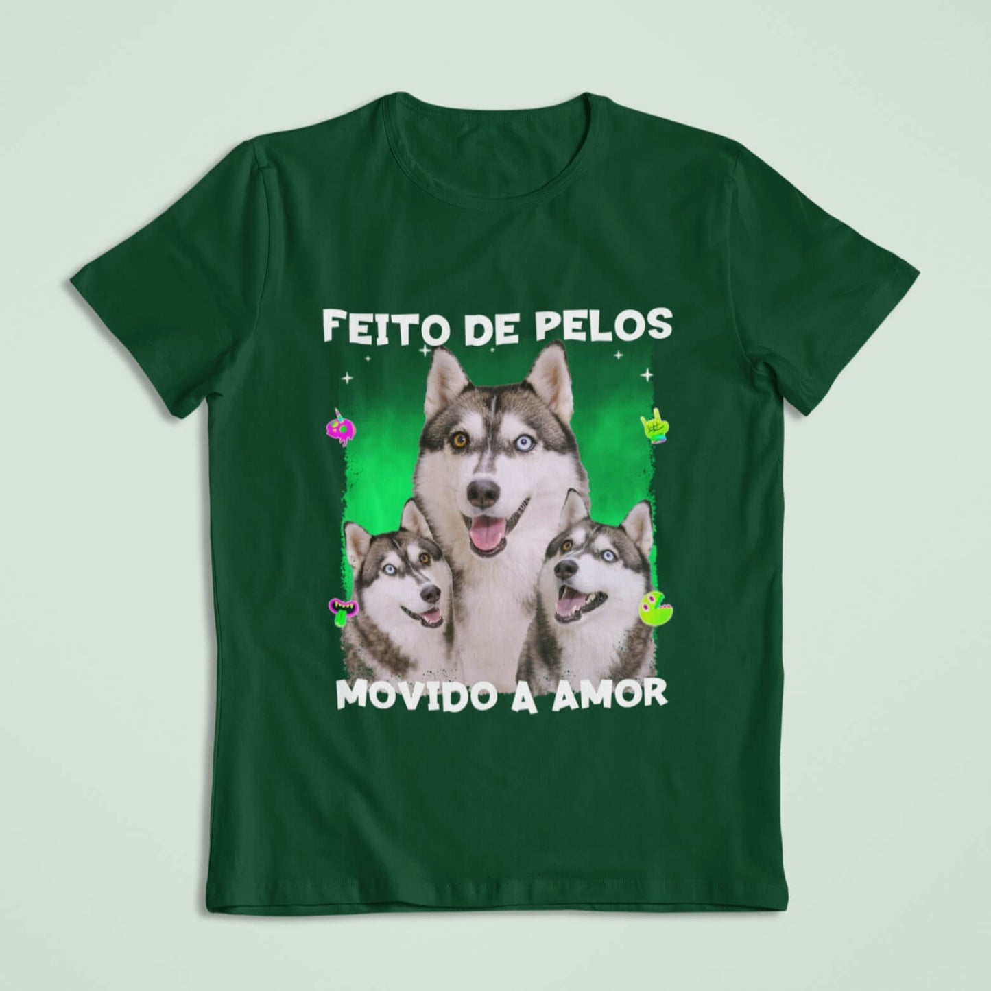 Camiseta Pelos & Amor