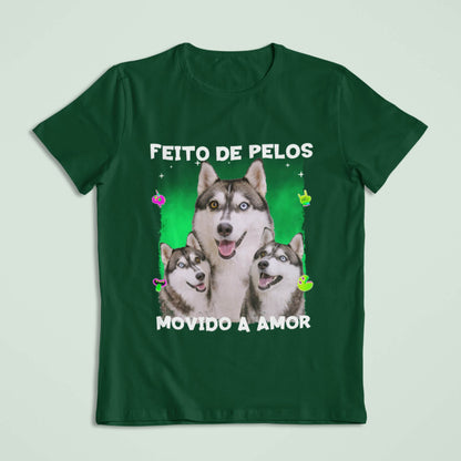 Camiseta Pelos & Amor