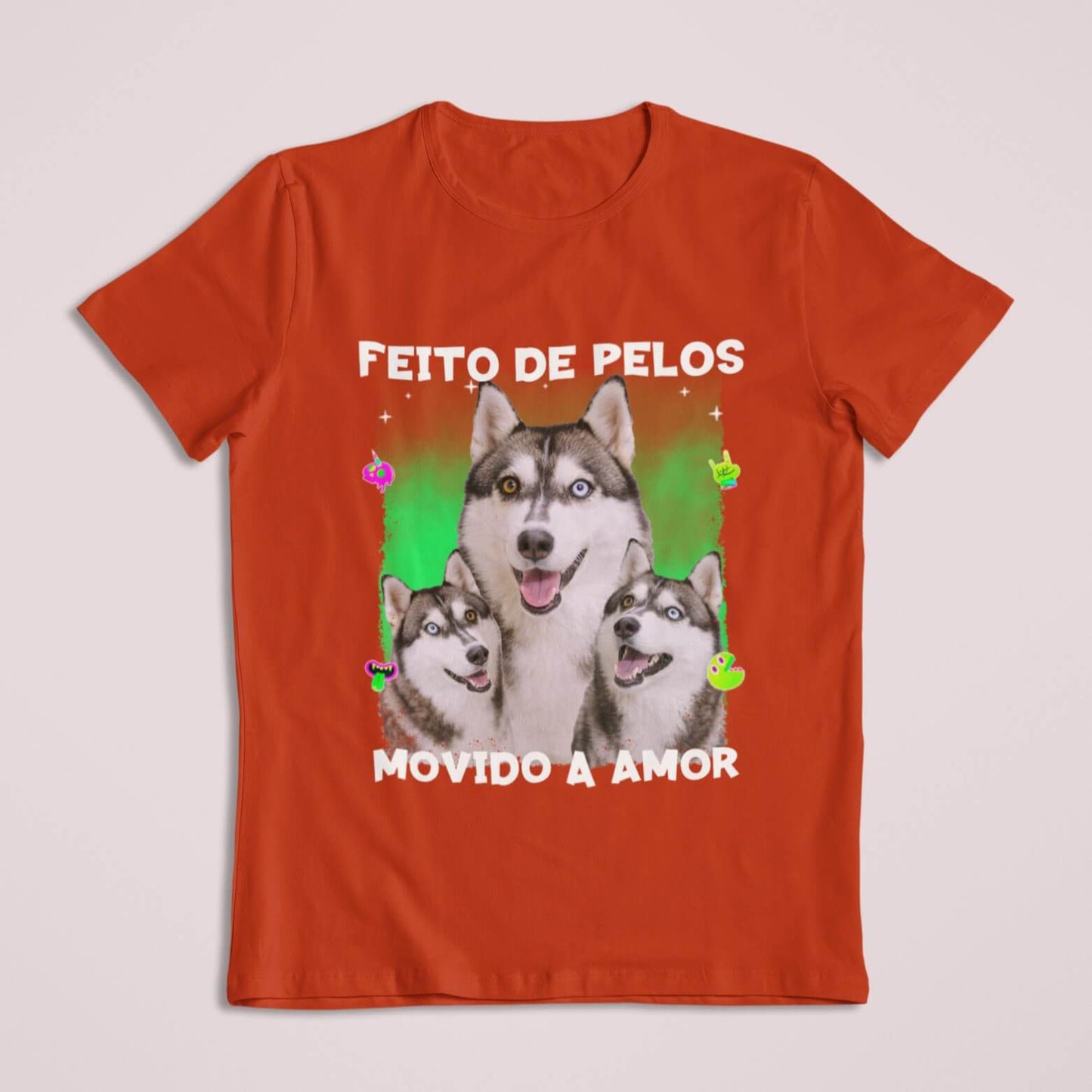 Camiseta Pelos & Amor