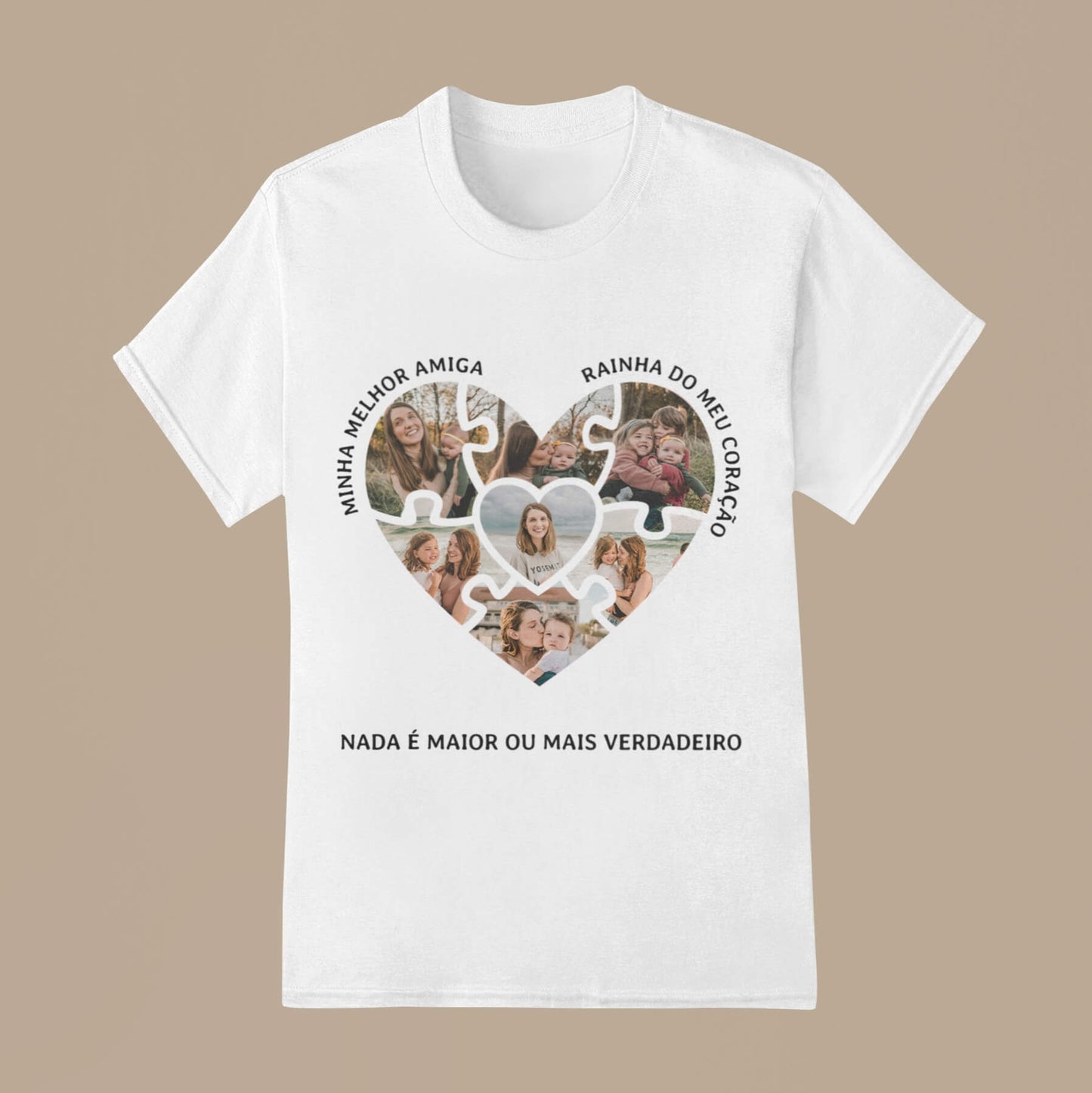 Camiseta Mamãe Nada é Maior ou mais Verdadeiro