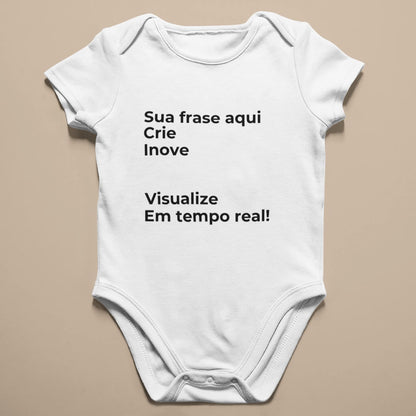 Camiseta Escreva Sua Frase