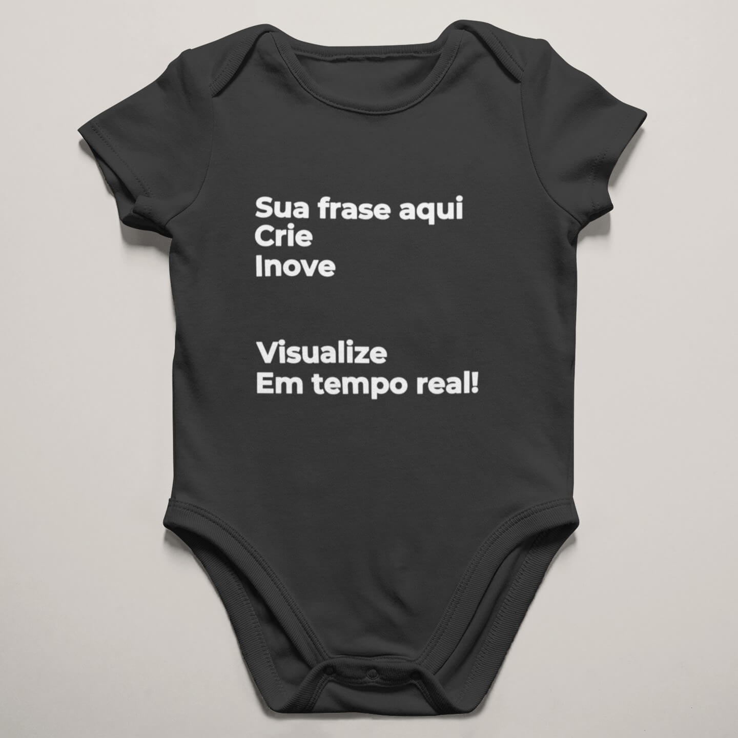 Camiseta Escreva Sua Frase