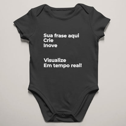 Camiseta Escreva Sua Frase