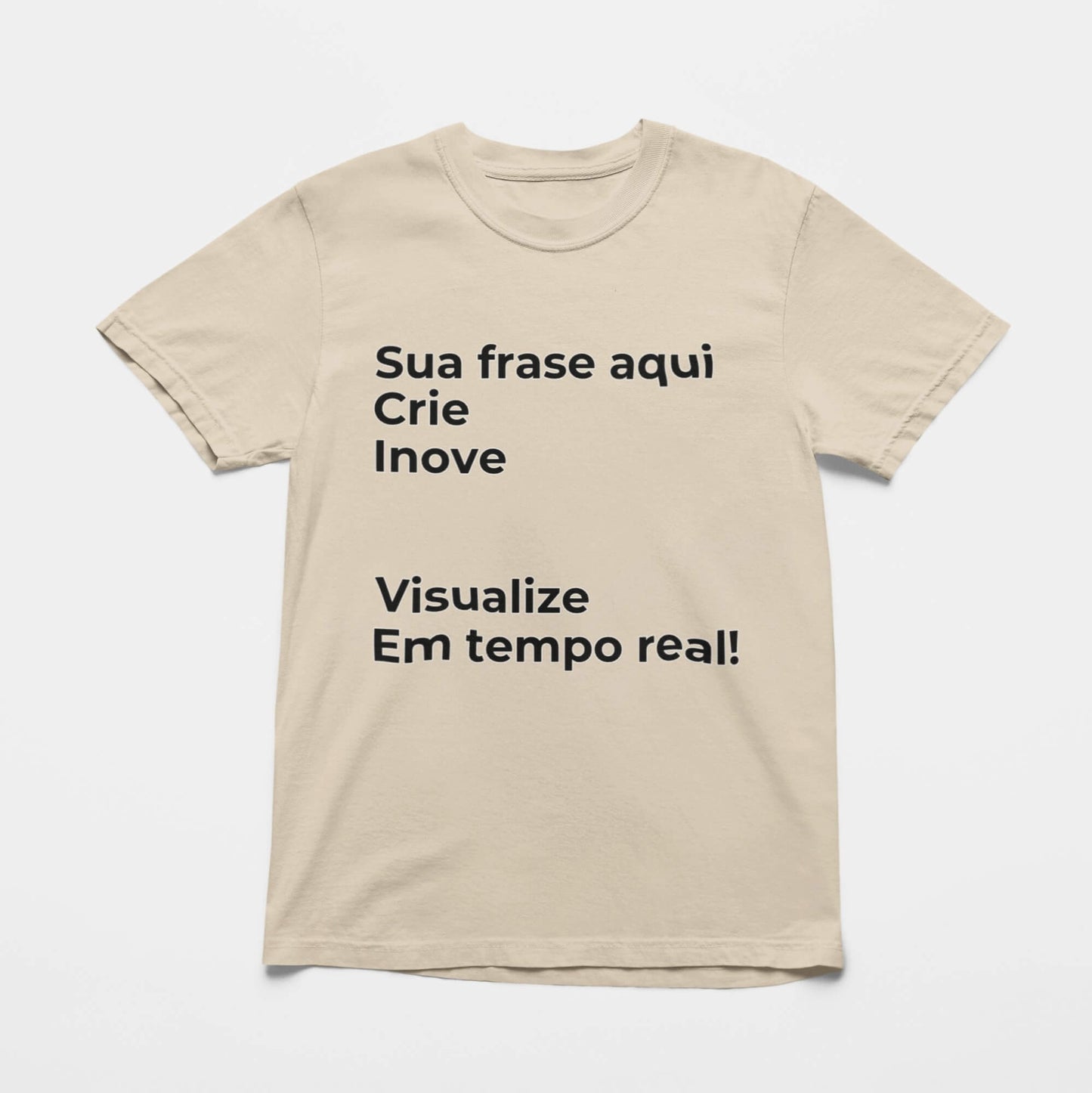 Oversized Escreva Sua Frase