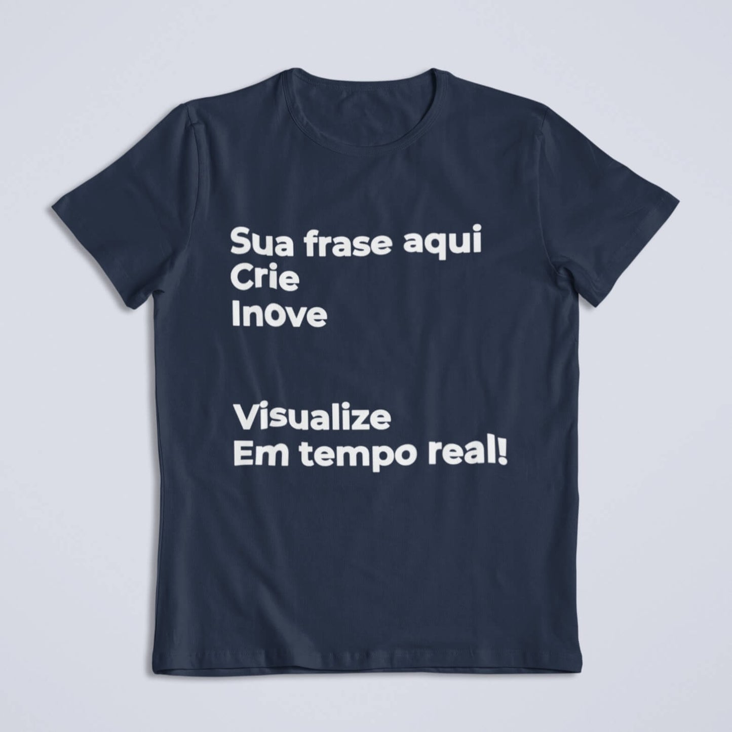 Camiseta Escreva Sua Frase