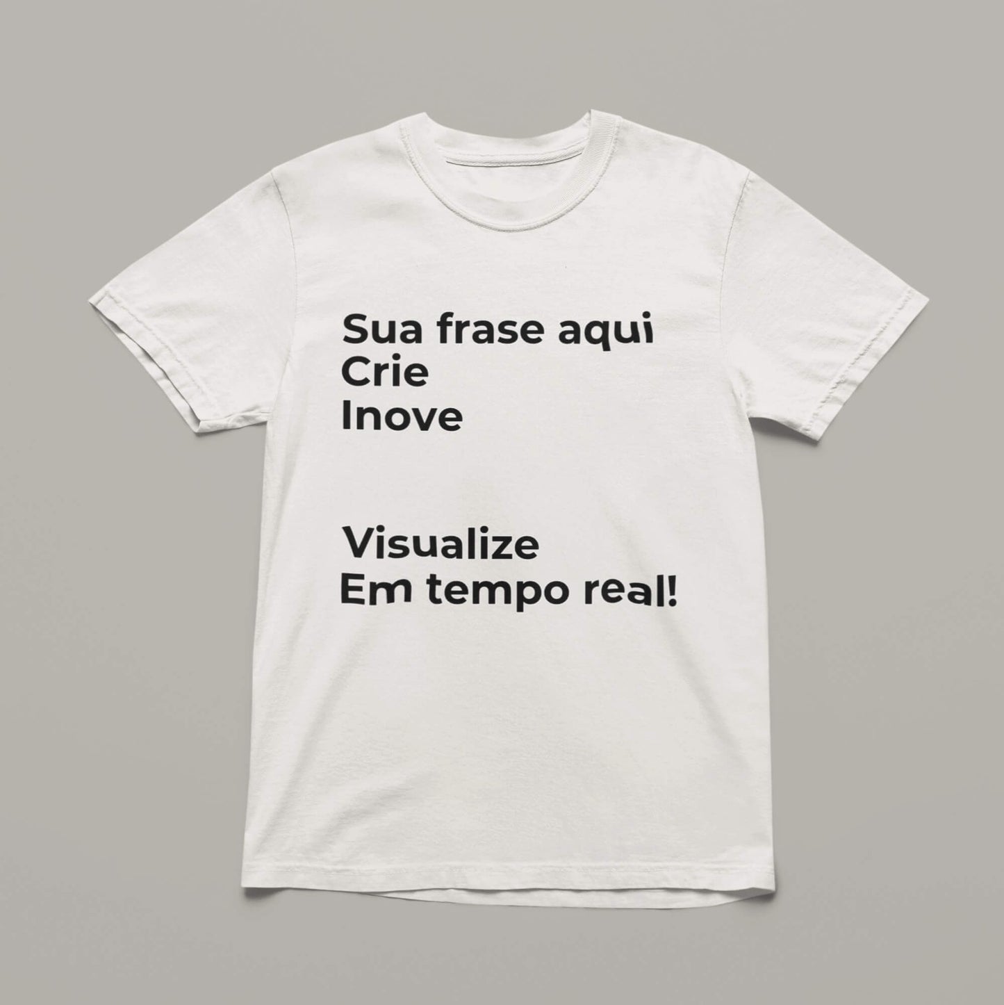 Oversized Escreva Sua Frase