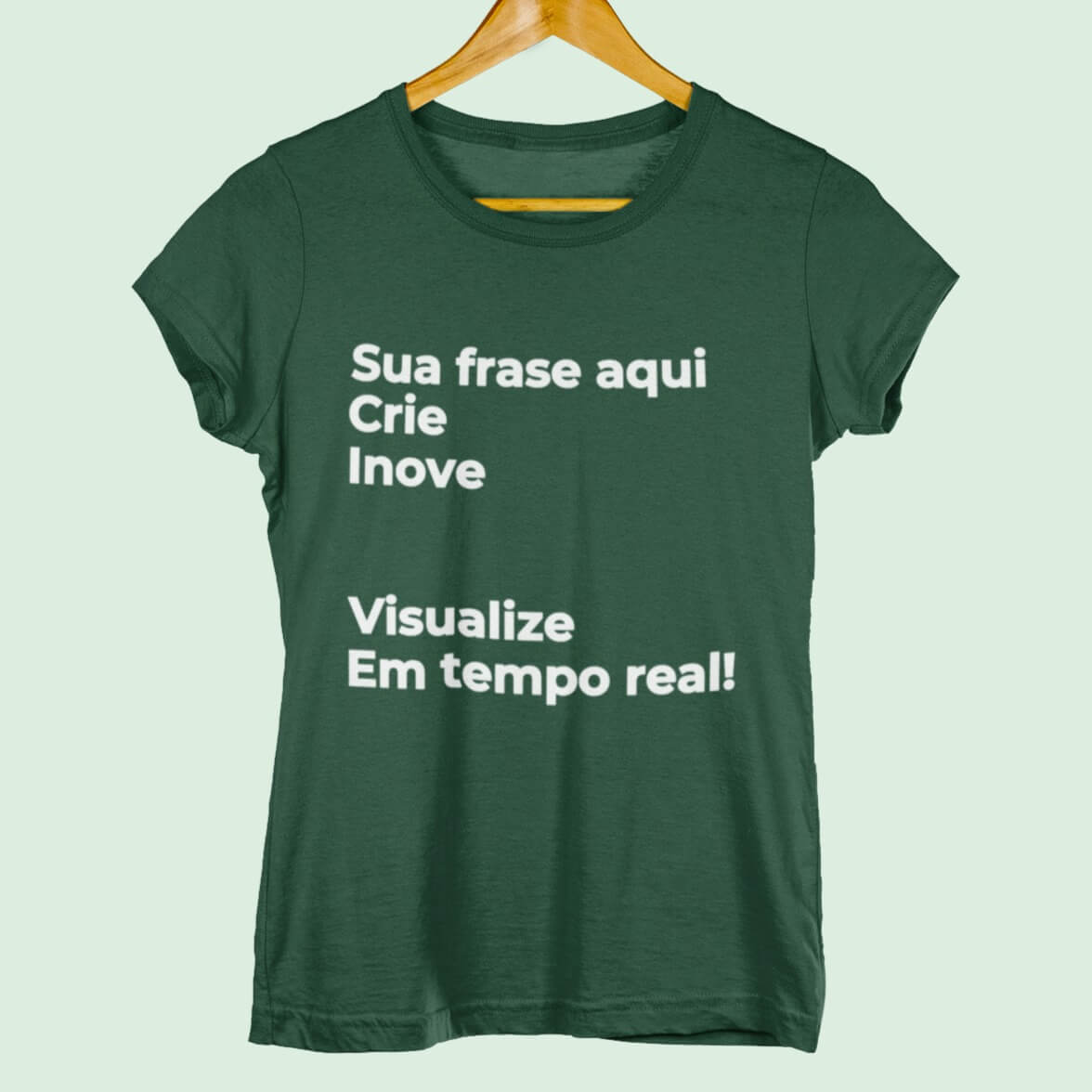 Camiseta Escreva Sua Frase