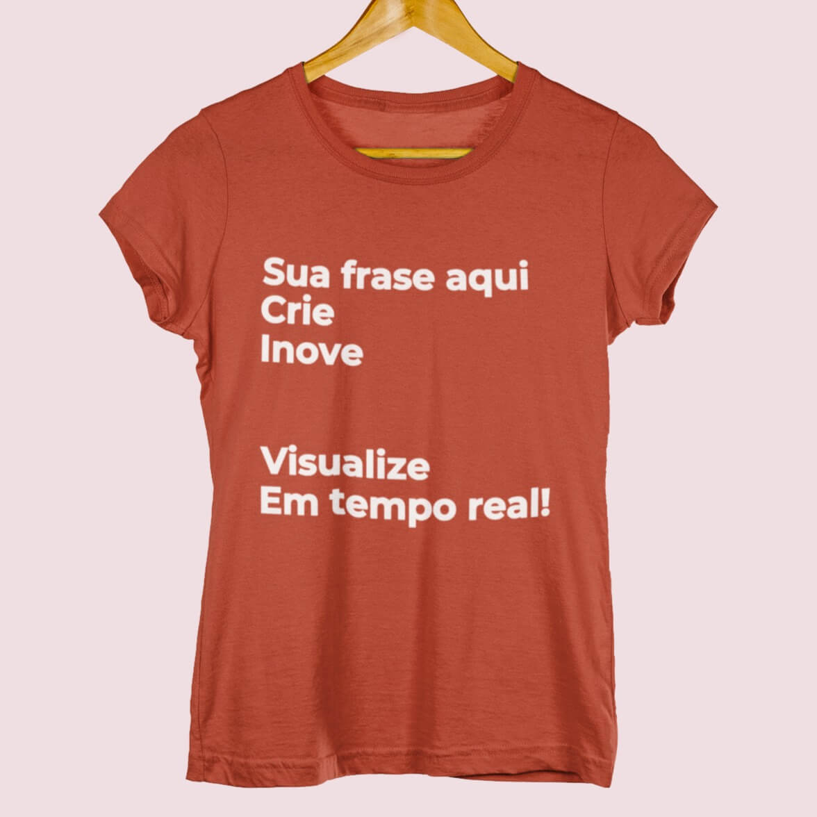 Camiseta Escreva Sua Frase