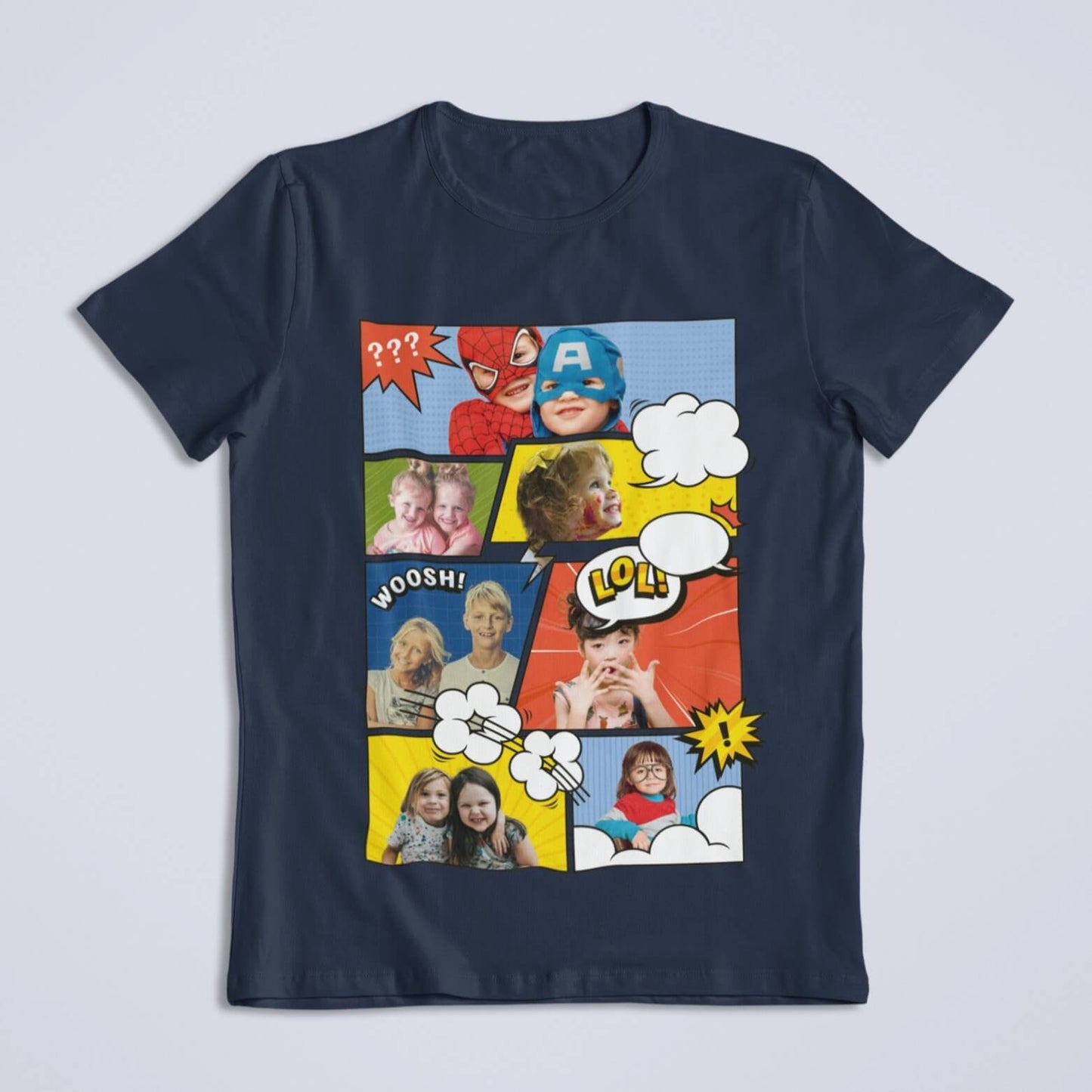 Camiseta Aventura em Quadrinhos