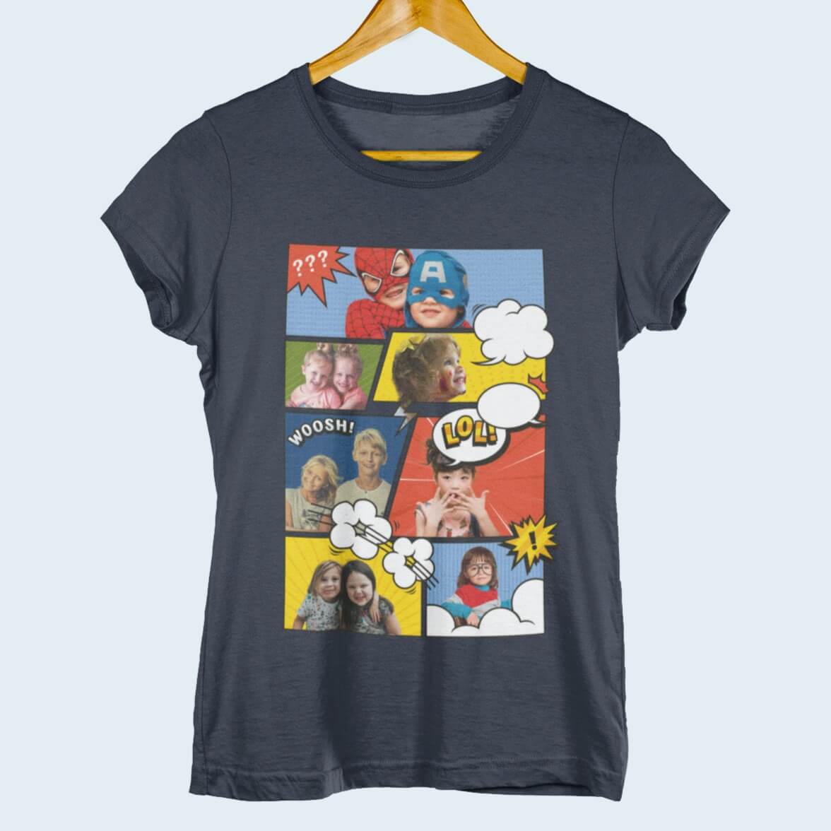 Camiseta Aventura em Quadrinhos