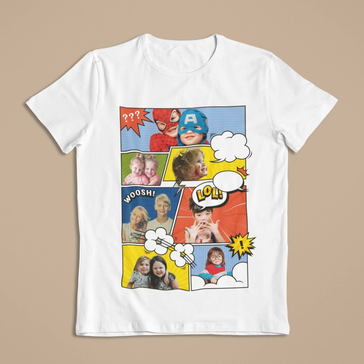 Camiseta Aventura em Quadrinhos