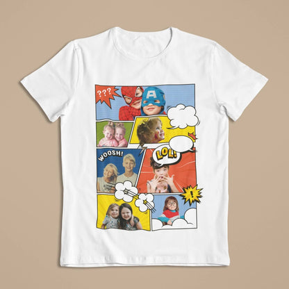 Camiseta Aventura em Quadrinhos