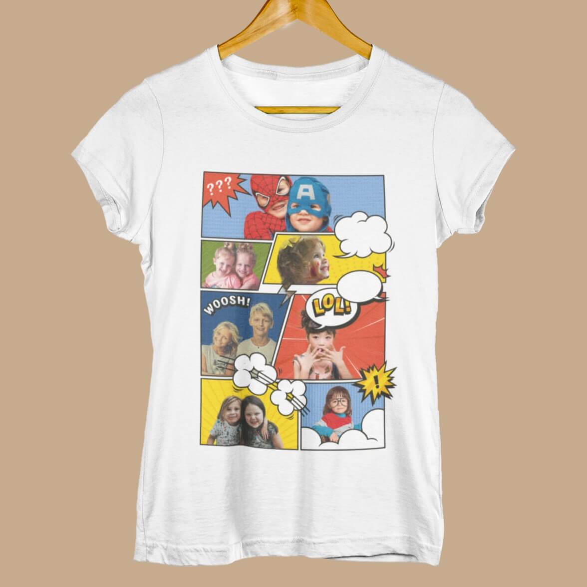 Camiseta Aventura em Quadrinhos