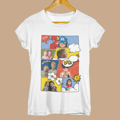 Camiseta Aventura em Quadrinhos
