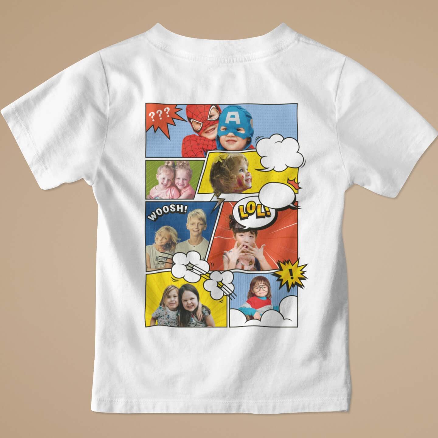 Camiseta Aventura em Quadrinhos