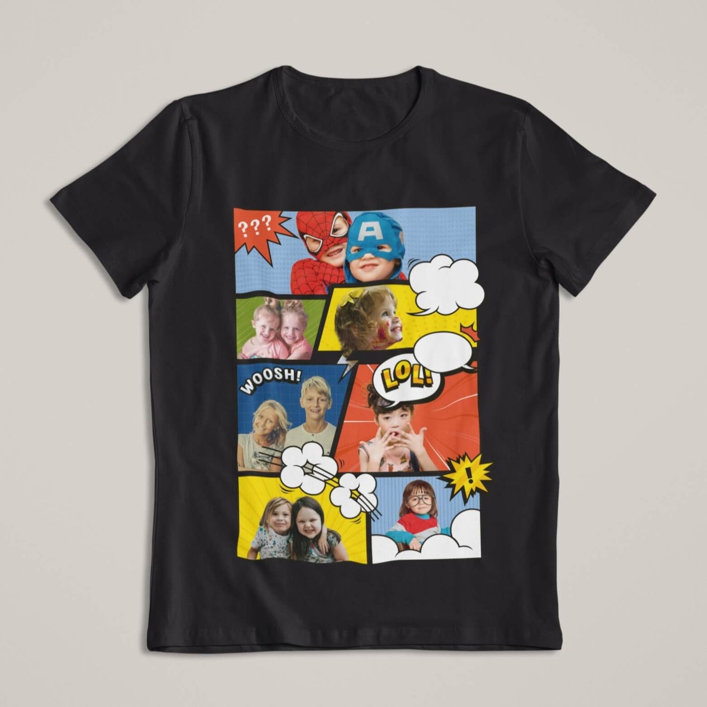 Camiseta Aventura em Quadrinhos