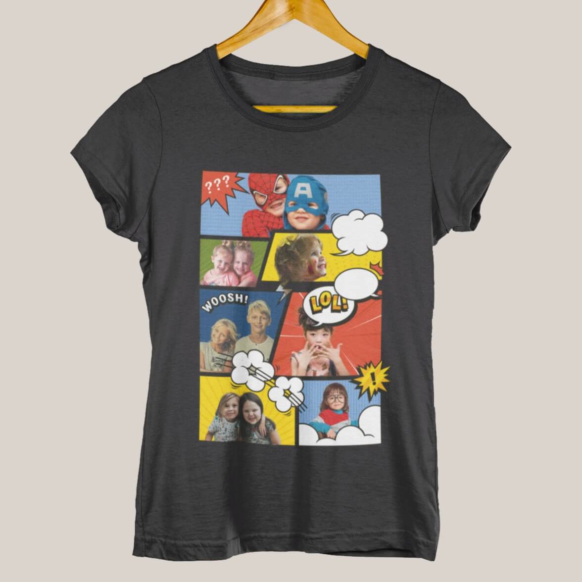 Camiseta Aventura em Quadrinhos