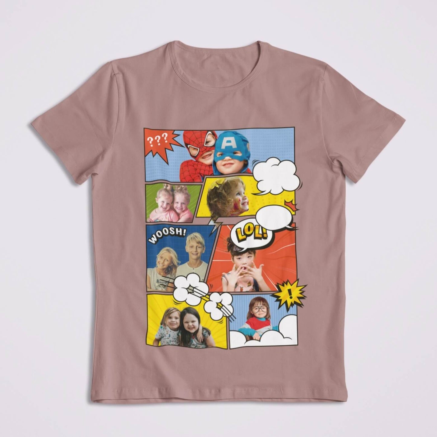 Camiseta Aventura em Quadrinhos
