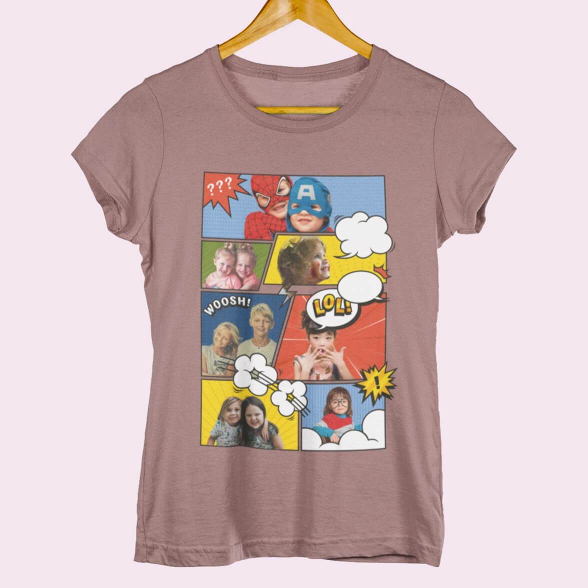 Camiseta Aventura em Quadrinhos