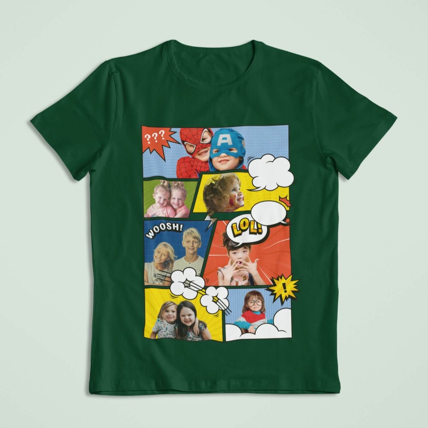 Camiseta Aventura em Quadrinhos