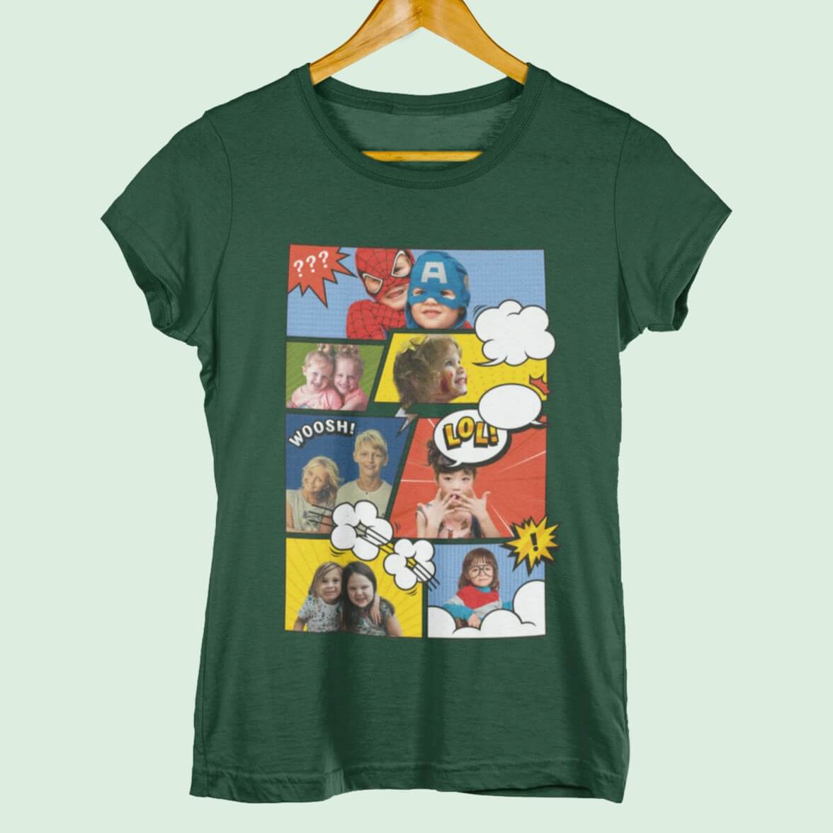 Camiseta Aventura em Quadrinhos